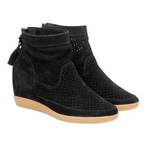 Shoe The Bear Emmy Suede Wedge Sneaker Boot